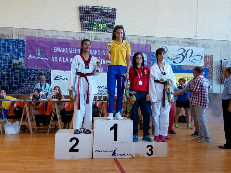 Medallas en el campeonato The Masters. Basauri